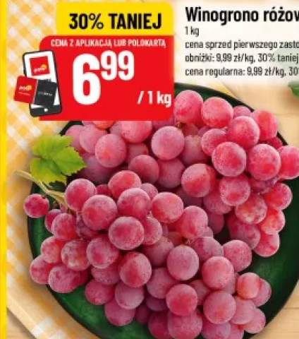 winogrona różowe