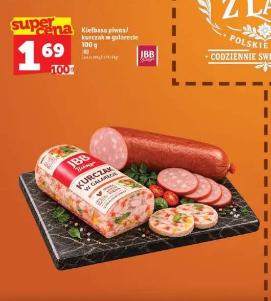 Kiełbasa piwna JBB +1 wariant