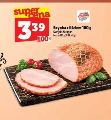 Szynka z liściem Swojski Stragan