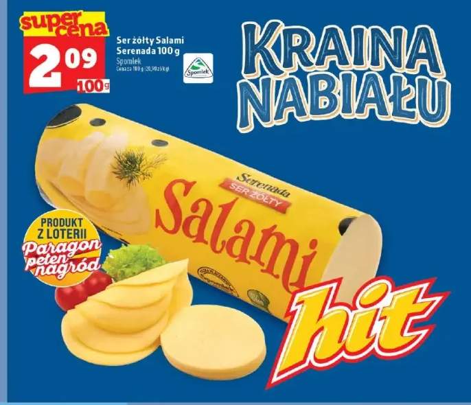 Ser żółty Salami Serenada