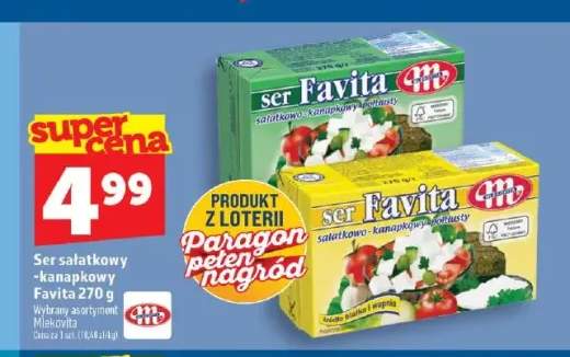 Ser sałatkowo-kanapkowy Favita Mlekovita