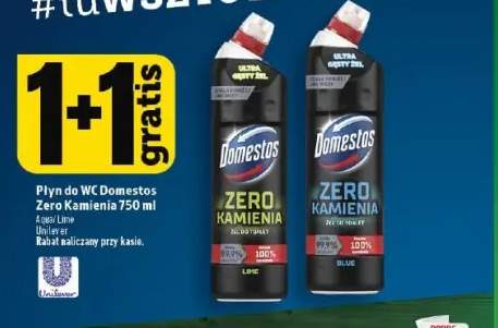 Płyn do WC Domestos Zero Kamienia Aqua +1 wariant