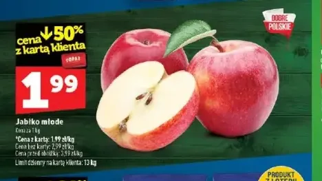 Jabłka młode