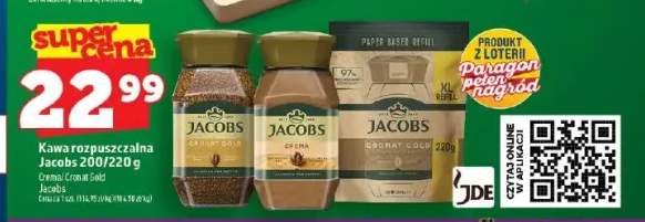 Kawa rozpuszczalna Jacobs Cronat Gold +1 wariant