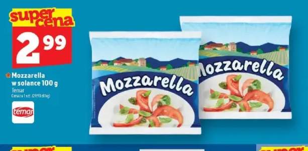 Mozzarella w solance Temar