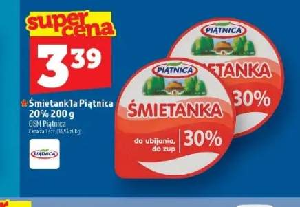 Śmietanka Piątnica 30%