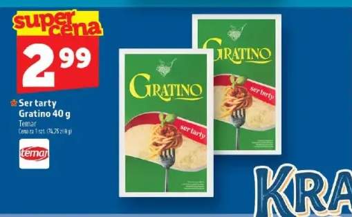 Ser tarty Gratino Temar