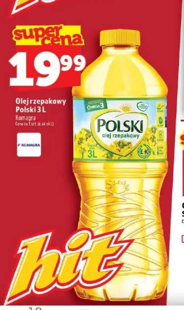 Olej rzepakowy Polski Komagra