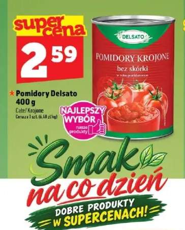 Pomidory całe Delsato +1 wariant