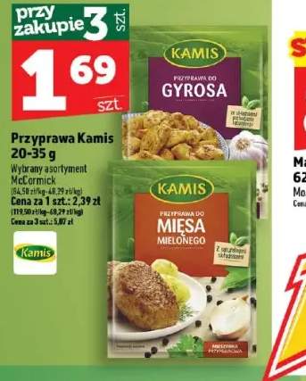 Przyprawa do gyrosa Kamis +1 wariant