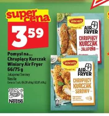 Pomysł na... Chrupiący Kurczak Jalapeno Winiary Air Fryer +1 wariant