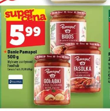 Danie Pamapol bigos z mięsem wieprzowym +2 warianty