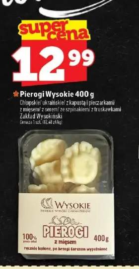 Pierogi Wysokie chłopskie +6 wariantów