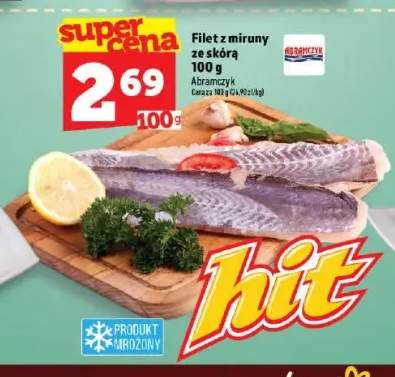 Filet z miruny ze skórą Abramczyk