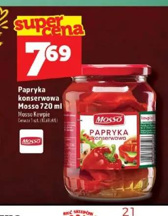 Papryka konserwowa Mosso