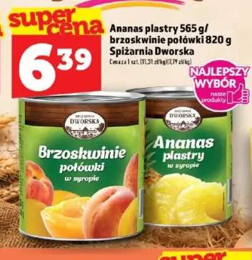 Ananas w puszce plastry Spiżarnia Dworska +1 wariant