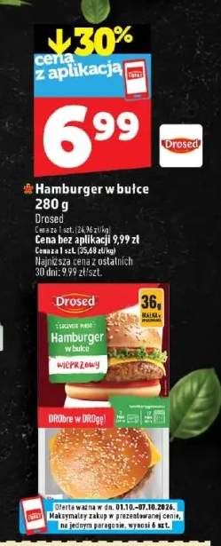 Hamburger w bułce Drosed