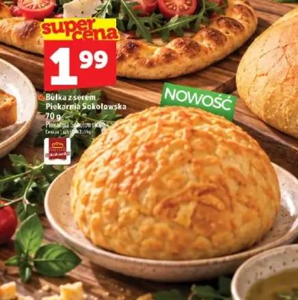 Bułka z serem Piekarnia Sokołowska