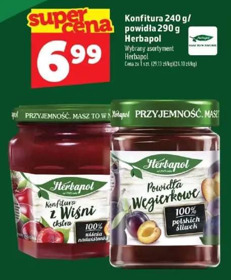 Konfitura z wiśni Herbapol +1 wariant
