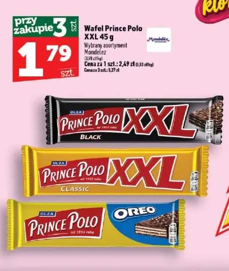 Wafel Prince Polo XXL Black +2 warianty