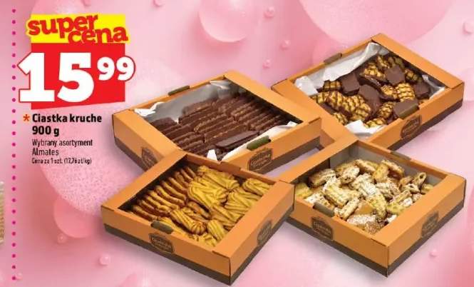 Ciastka kruche Almates