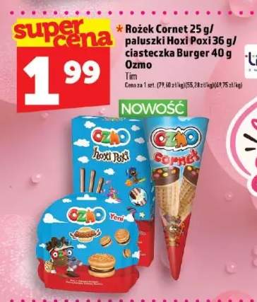 Rożek Cornet Ozmo +2 warianty