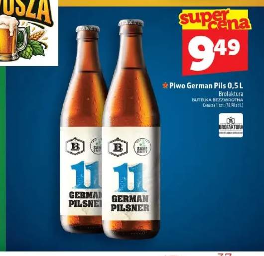 Piwo German Pils Brofaktura