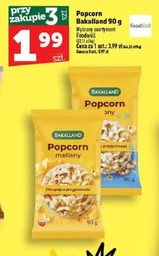 Popcorn Bakalland maślany +1 wariant