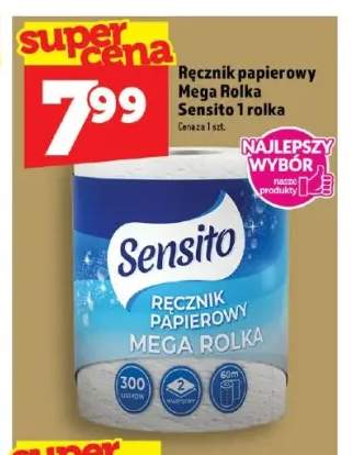 Ręcznik papierowy Mega Rolka Sensito