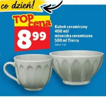Kubek ceramiczny 400 ml Tierra +1 wariant