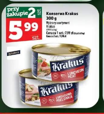 Konserwa Krakus Luncheon Meat +1 wariant