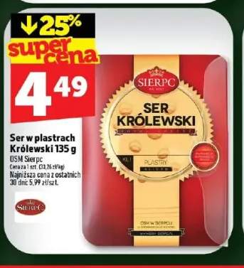 Ser w plastrach Królewski Sierpc