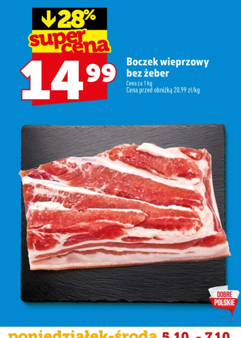 Boczek wieprzowy bez żeber