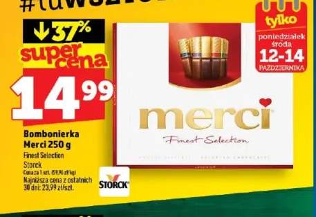Bombonierka Merci Finest Selection