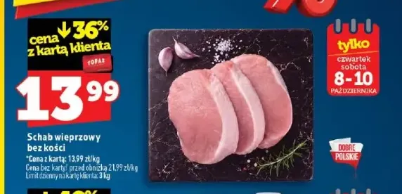 Schab wieprzowy bez kości