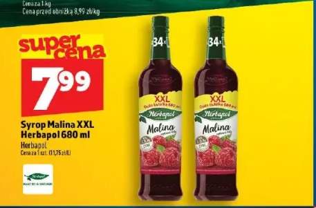 Syrop Malina XXL Herbapol