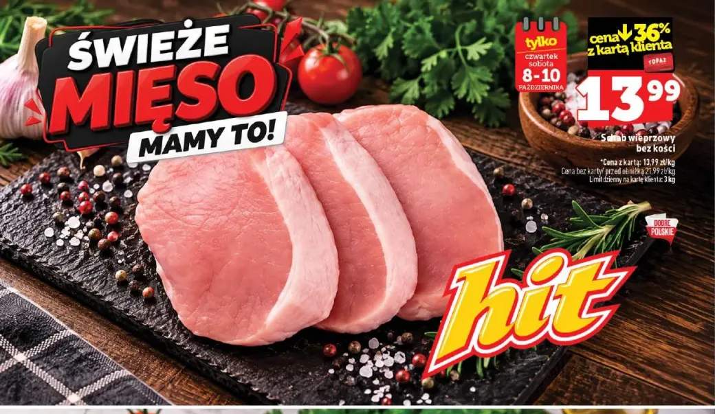 Schab wieprzowy bez kości