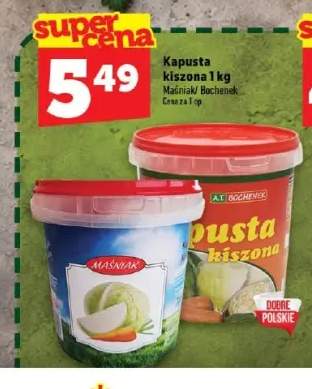 Kapusta kiszona Maśniak +1 wariant