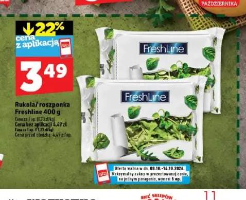 Rukola FreshLine +1 wariant