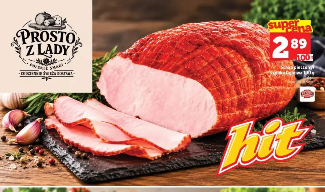 Schab pieczony Pekpol +1 wariant