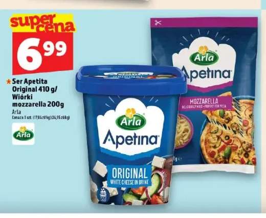 Ser Apetina Original Arla +1 wariant