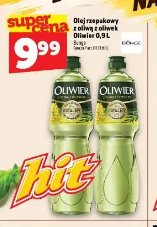 Olej rzepakowy z oliwą z oliwek Oliwier