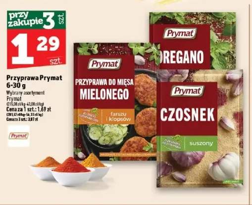 Przyprawa do mięsa mielonego Prymat +2 warianty