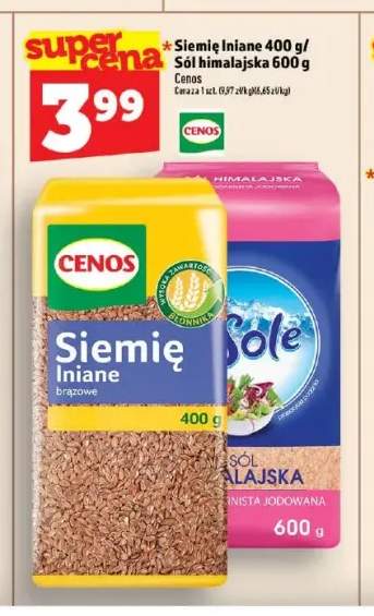 Siemię lniane Cenos +1 wariant