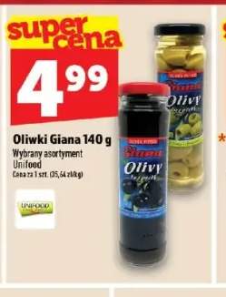 Oliwki czarne bez pestek Giana +1 wariant