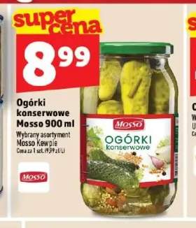 Ogórki konserwowe Mosso