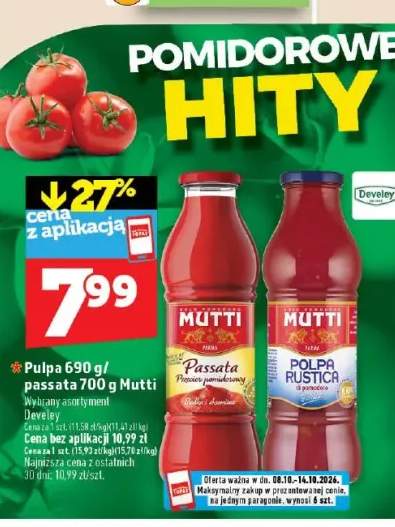Pulpa Polpa Rustica Mutti +1 wariant