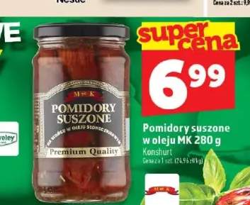Pomidory suszone w oleju MK