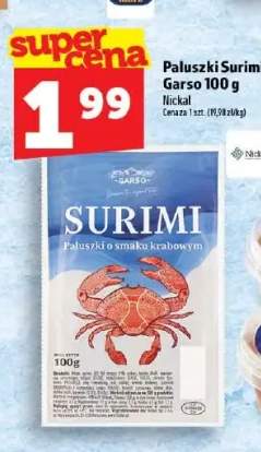 Paluszki surimi Garso