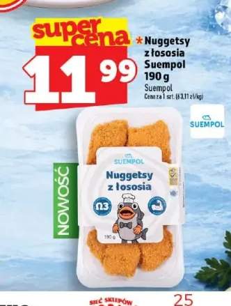 Nuggetsy z łososia Suempol